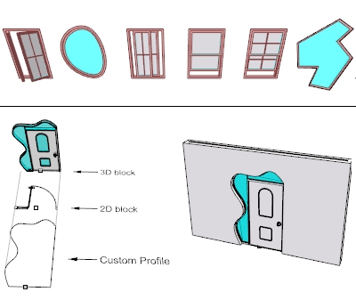 Dveře, okna a otvory ve VisualARQ